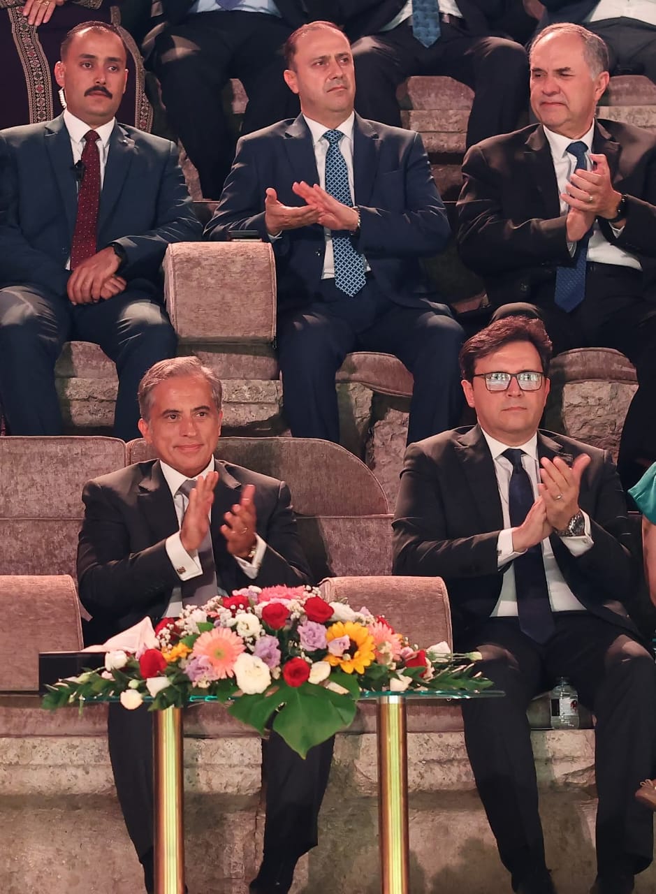 وزير الثقافة المصري يشهد افتتاح الدورة الـ39 لمهرجان جرش للثقافة والفنون بالمملكة الأردنية الهاشمية